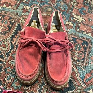 Hush puppies Suede Loafers - pink
